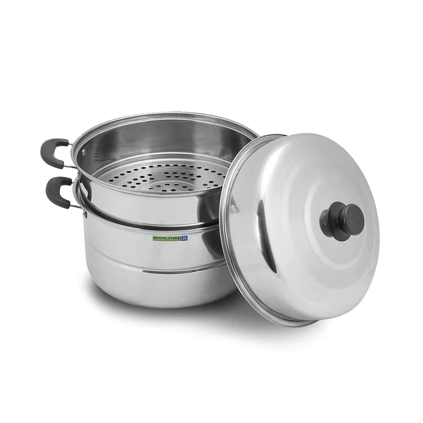 Royalford 3 Layer Steamer Pot